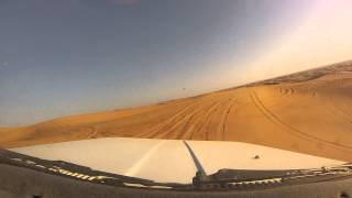 First time driving in the desert