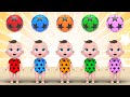 Babies Color Songs Rain Rain Go Away Song música colorida Learn Sing A Song! Infantil Nursery Rhymes