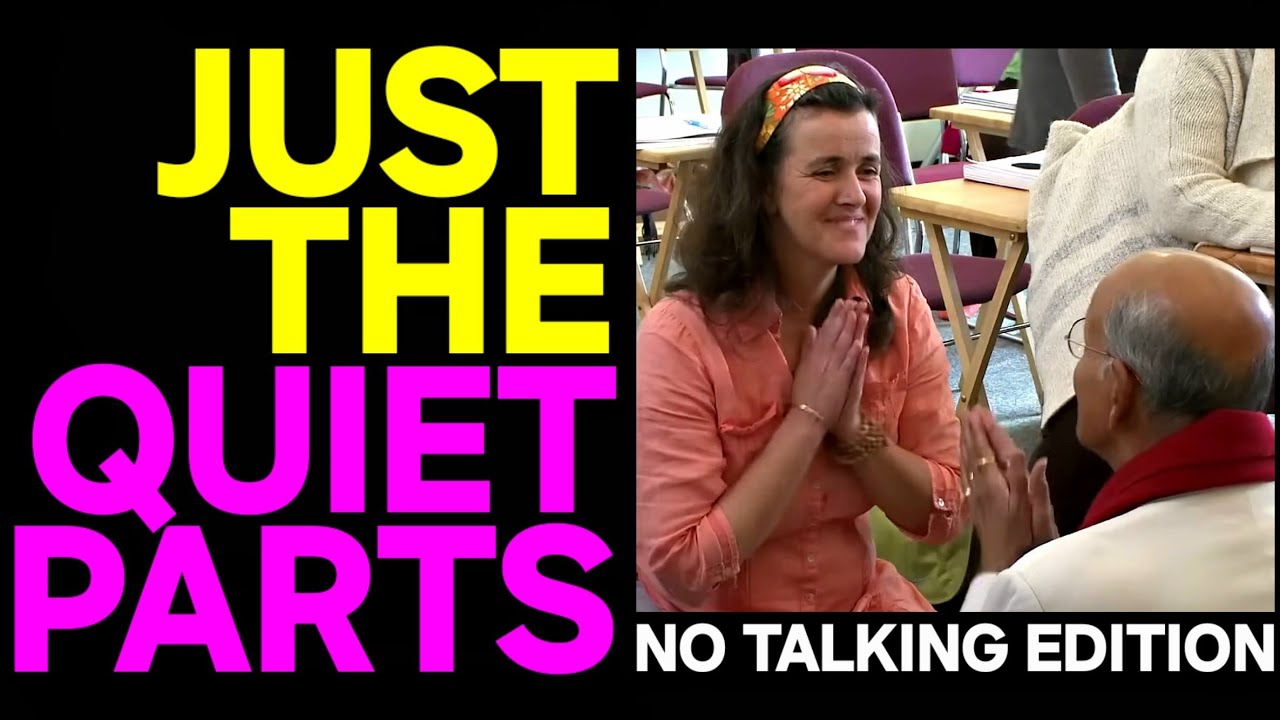 Unintentional ASMR | Face Reading with Dr. Vasant Lad at the Mount Madonna Ctr. | No Talking Edition