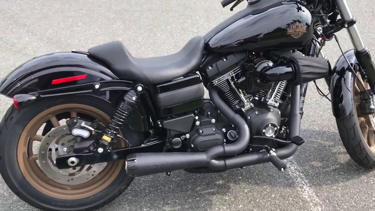 Dyna Low Rider S w/ TBR Exhaust - Harley-Davidson - YouTube