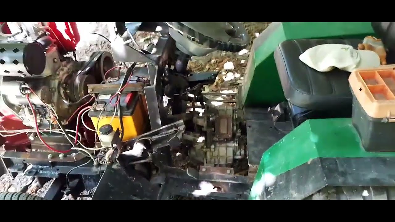 Раздаточная коробка нивы без третьего упора. Самодельный минитрактор с ...