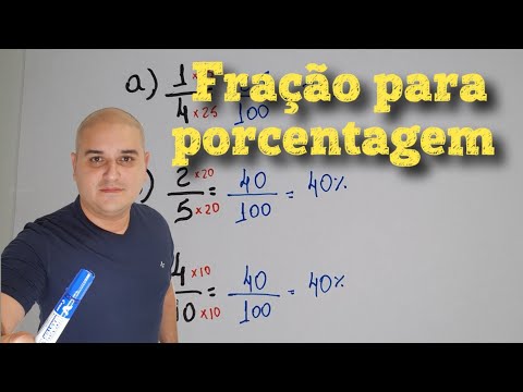 Vídeo: Como converter frações em porcentagens?