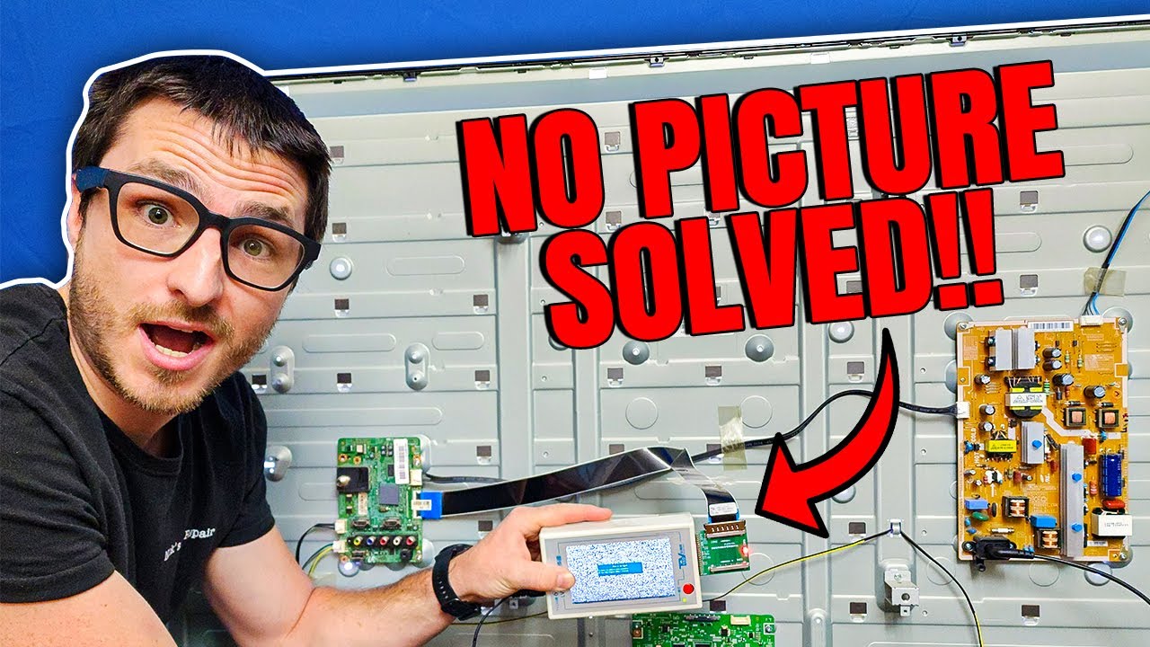 How To Fix Samsung TV Black Screen UN60EH6003 YouTube