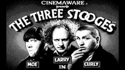 The Three Stooges  Intro (Cinemaware 1987) (MS DOS/Tandy 1000 version)