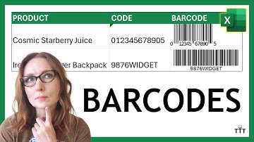 How to Generate Barcodes in Excel (Free & Easy Method!)