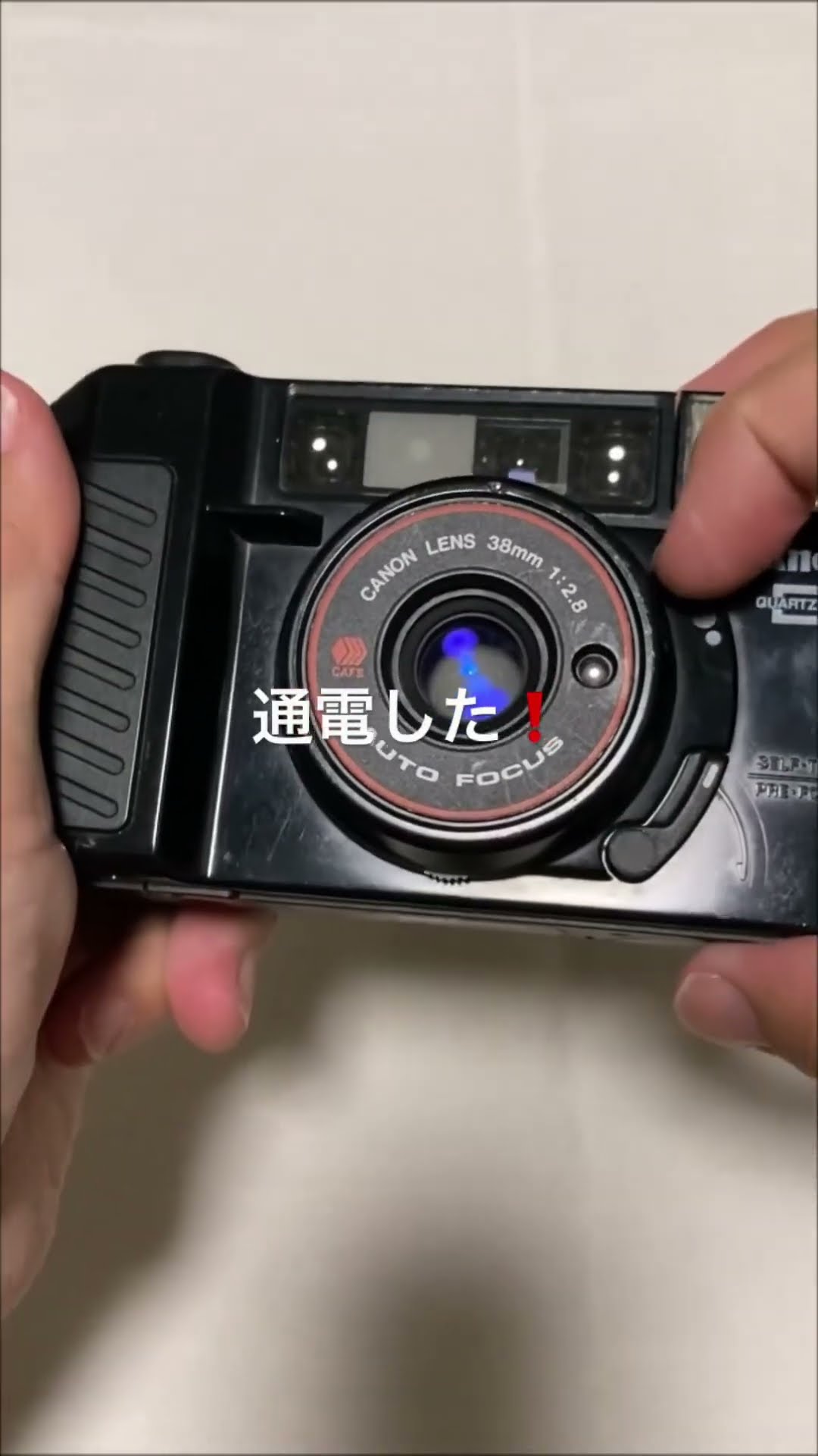 ジャンク】キヤノンオートボーイ2の動作確認 - YouTube