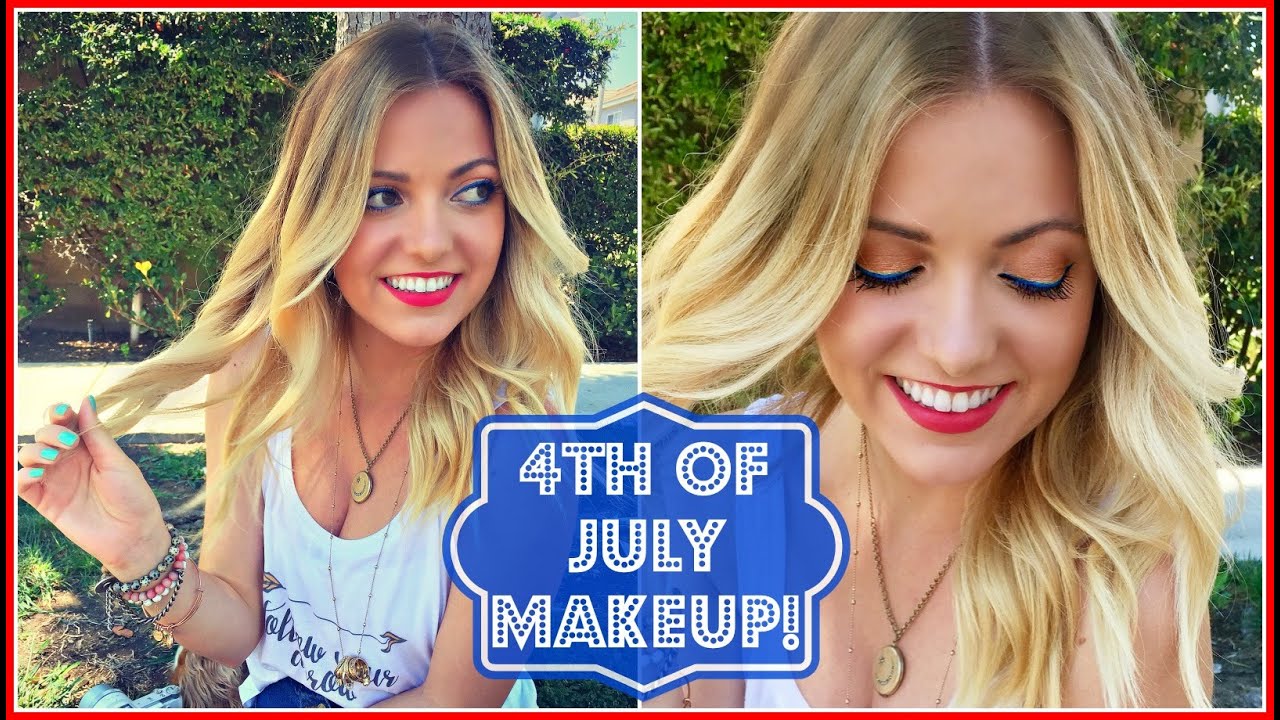 4th of July Makeup Tutorial! Style By Dani