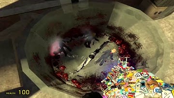 killing donald trump in gmod ragdoll slaughter v4