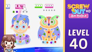 Screw Out Level 40 Solution Walkthrough