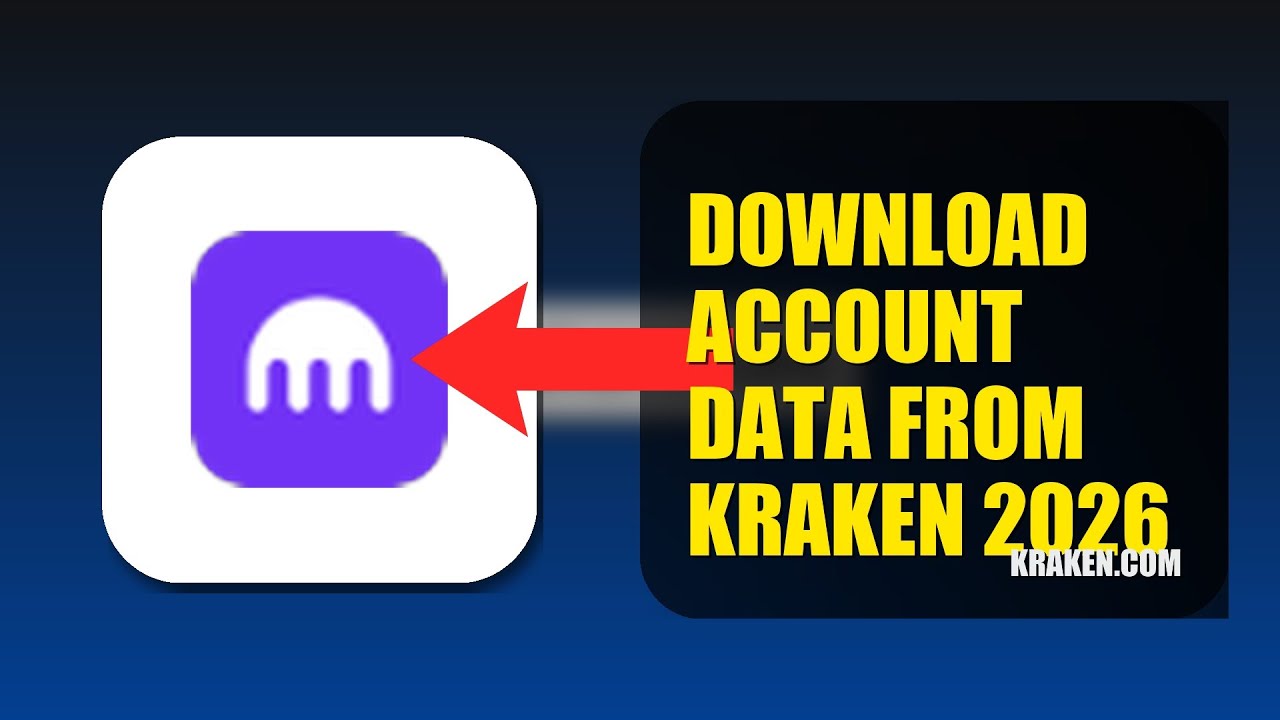 How To Download Account Data From Kraken 2026 (STEP BY STEP)