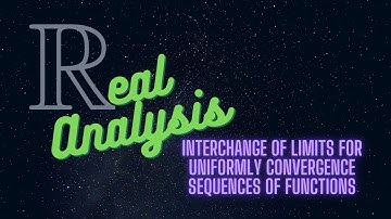 Intro to interchange of limits for uniformly convergent sequences of functions