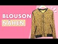 Blouson nähen - Schritt für Schritt Nähanleitung