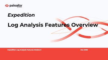 Expedition Log Analysis Feature Overview - Module 0