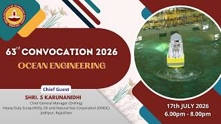 IIT Madras - Ocean Engineering - 63rd Convocation 2026
