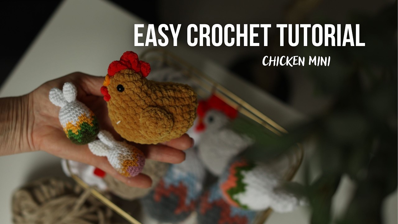 Super Cute Easter Chick Crochet Pattern | Quick & Easy Amigurumi