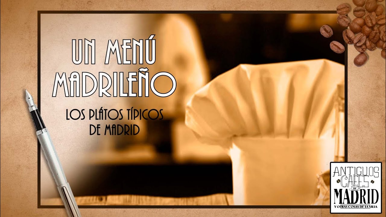 Un menú madrileño. Los platos más castizos | 