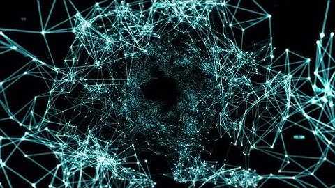 Mega Plexus Network Shape Stock Motion Graphics