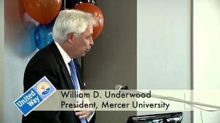 United Way 2012 Campaign Kickoff at Mercer University