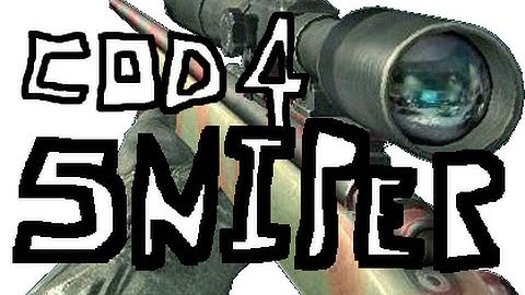 My first COD4 short simple sniper video