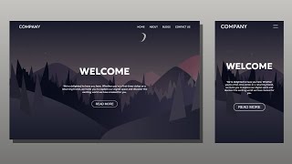 How to Create a Responsive Navbar Tutorial with HTML, CSS, and JavaScript  Step by Step Guide
