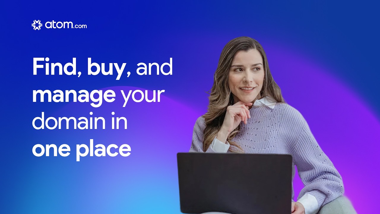 Introducing the Atom domain registrar