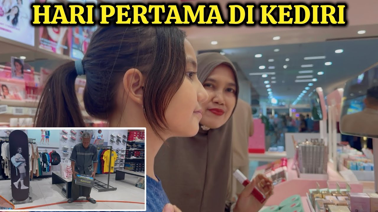 HARI PERTAMA DI KEDIRI LANGSUNG BELANJA KEBUTUHAN RT BELANJAKAN ORTU