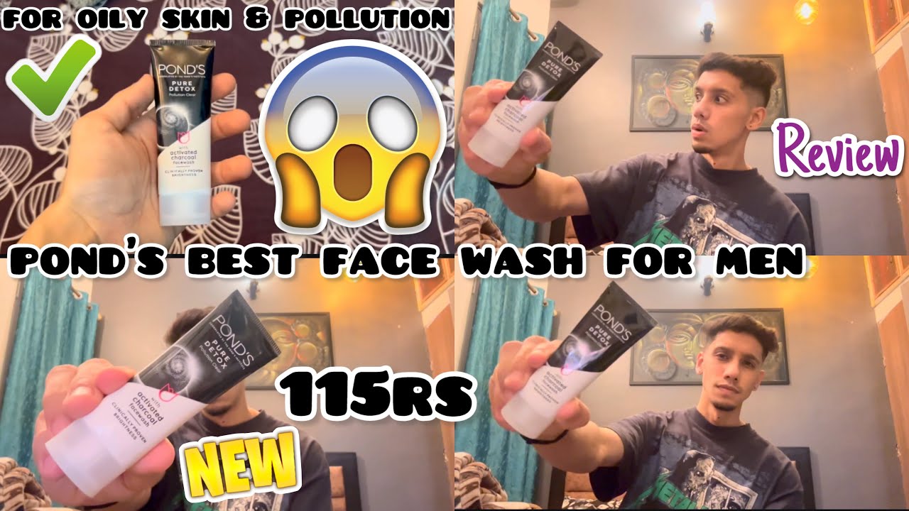 ponds pure detox face wash for men best honest face wash review ☺️ 