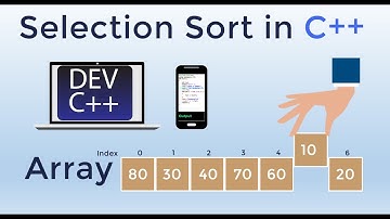 Selection Sort in C++ in Urdu/Hindi