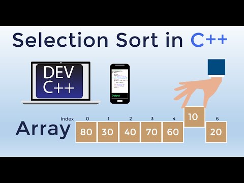 Selection Sort in C++ in Urdu/Hindi