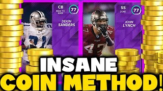INSANE COIN MAKING METHOD MAKE A BUNCH OF COINS MADDEN 21 ULTIMATE TEAM