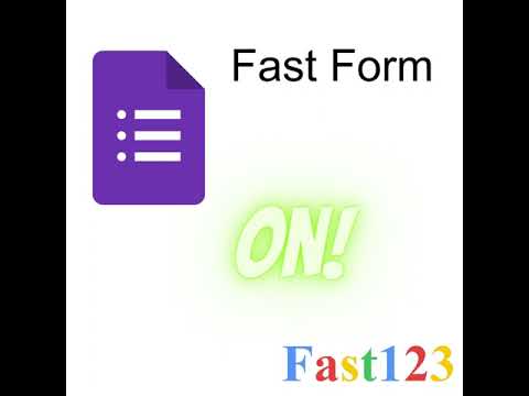 Fast Form On