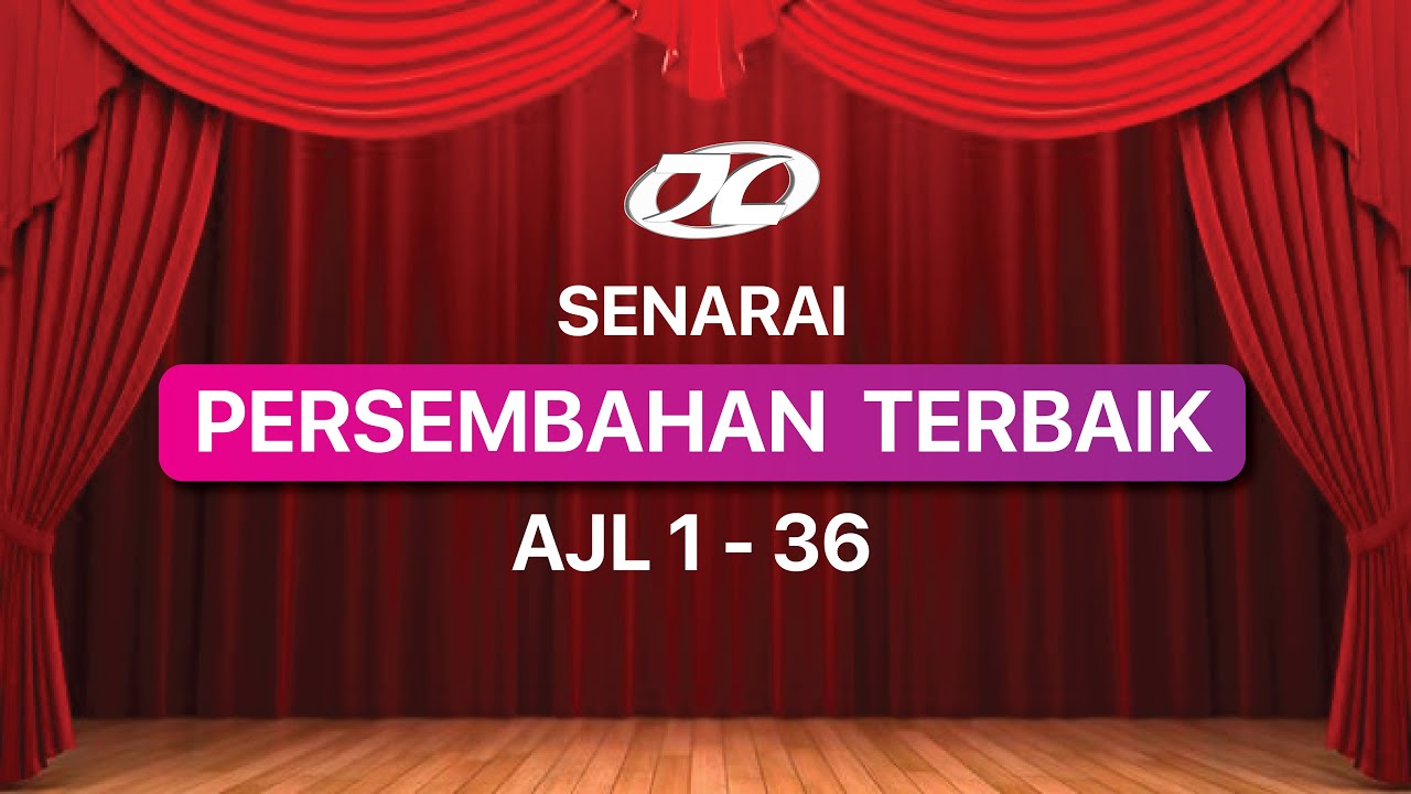 [Updated] Kompilasi Persembahan Terbaik AJL 1-36 (1986-2021)