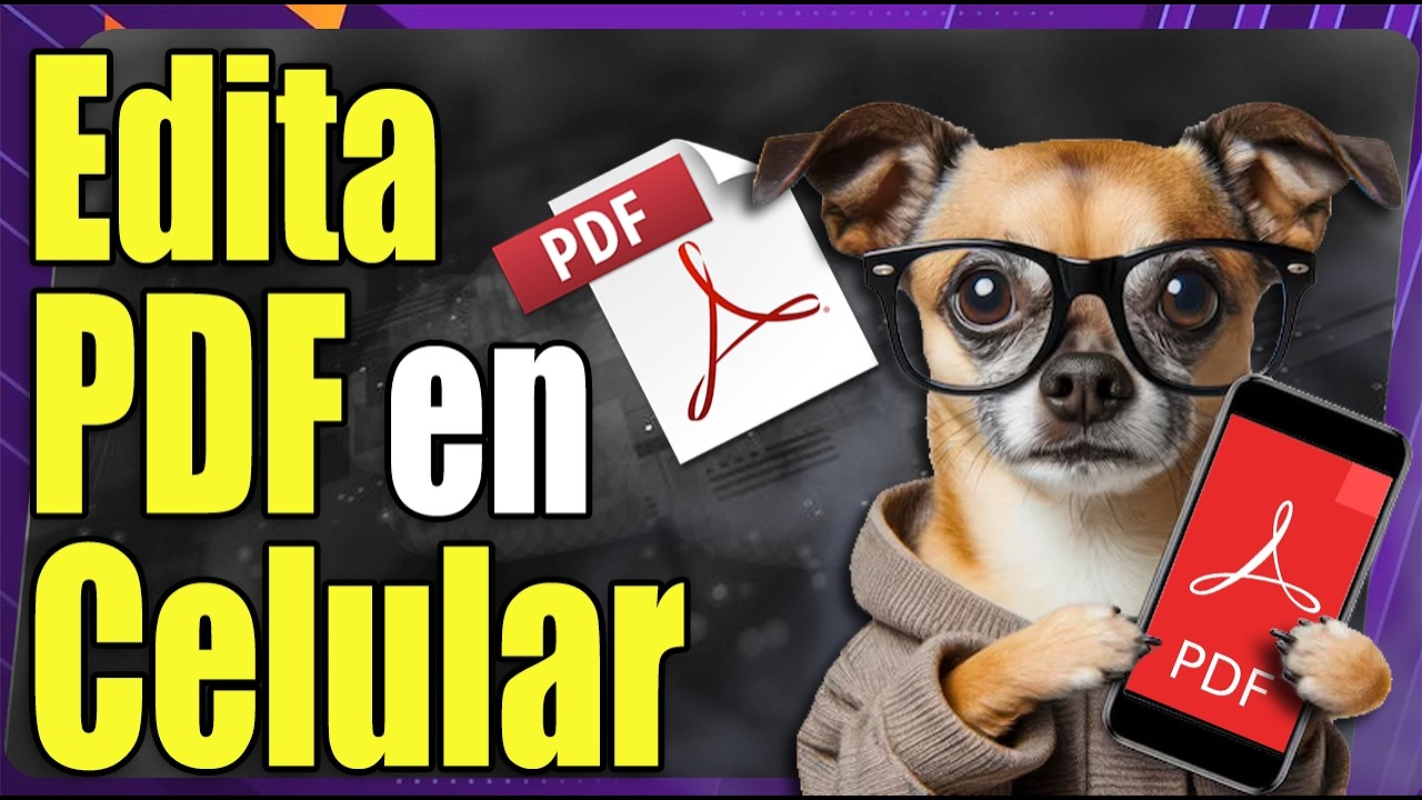 Como Editar PDF en Celular - SUPER FACIL - YouTube