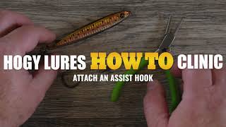 Teaser Assist Hook - Mustad Hoodlum Hook – Hogy Lure Company