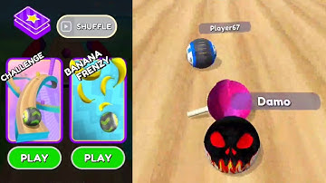 Going Balls Banana Frenzy Level All Levels Gameplay Walkthrough