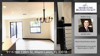 9116 NW 158th St, Miami Lakes, FL 33018
