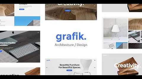 Grafik - Portfolio, Design & Architecture Theme | Themeforest Website Templates and Themes