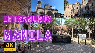 Walking Tour | Intramuros | Manila Cathedral to San Agustin Church via Gen. Luna St