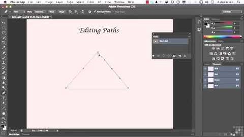 86 Adobe Photoshop CS6 Full Tutorial Editing A Pen Path