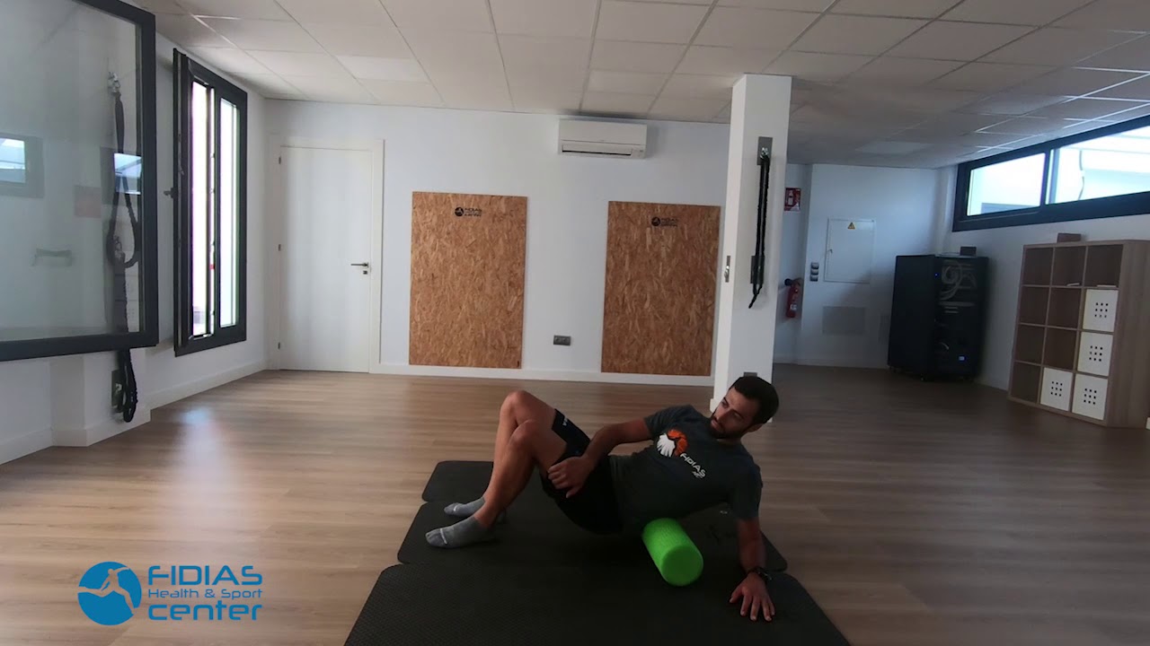AUTOMASAJE ZONA LUMBAR FOAM ROLLER YouTube