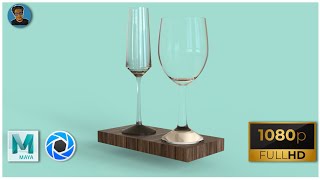 Autodesk Maya 2018//Glasses Speed Modeling//Episode 01//