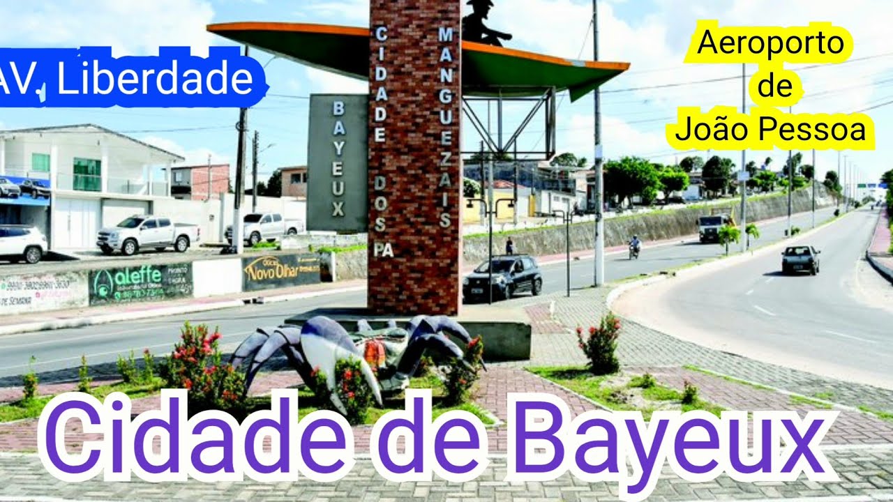 Uma Volta de Carro Passando Pela Ilha do Bispo - Bayeux e Chegando ao Aeroporto de João Pessoa