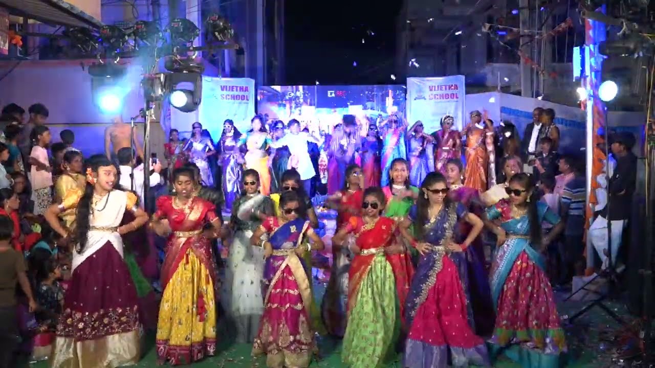 Block Buster song Girls  - Vijetha School Annual day Celebrations-025