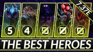 Top 2 Broken Heroes For Every Role   Climb Mmr Fast  Dota 2 Patch 737e Meta Guide