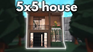 Building a 5x5 house in Bloxburg