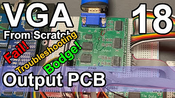 Output PCB - VGA from Scratch - Part 18