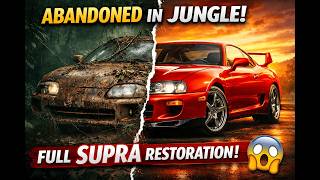 From Jungle Trash to Street Legend – 1998 Toyota Supra MK4 Full Restoration