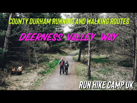 County Durham Running and Walking Routes: Deerness Valley Way 8.5 miles Broompark to Crook