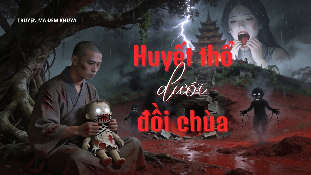 HUYẾT THỔ DƯỚI ĐỒI CHÙA - Truyện ma Phạm Xuân - Truyện ma đêm khuya