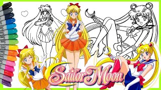 Sailor Moon Coloring Pages Anime Manga ぬりえアニメマンガ Mewarnai Sailor Moon